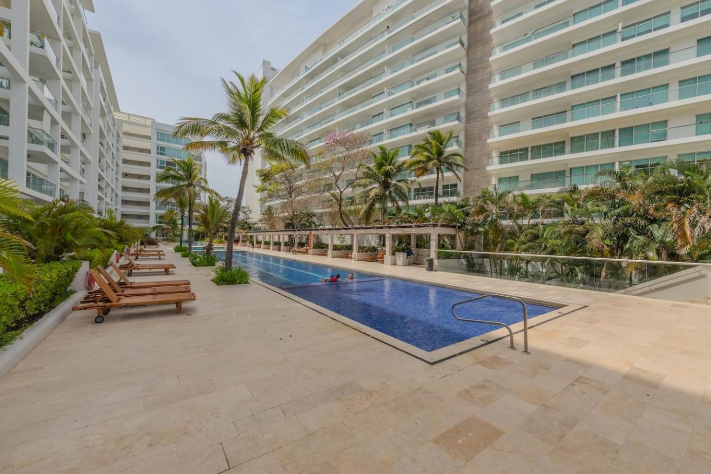 Spectacular - Ocean View - Beautiful Pools Apartamento Cartagena