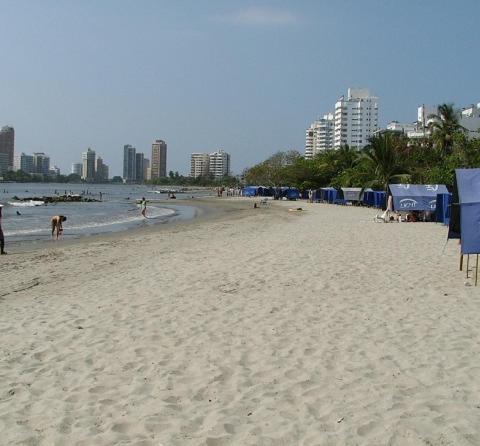 Apartamento Mini Departamento A Cuadra De La Playa Y De La Bahia De Bocagrande