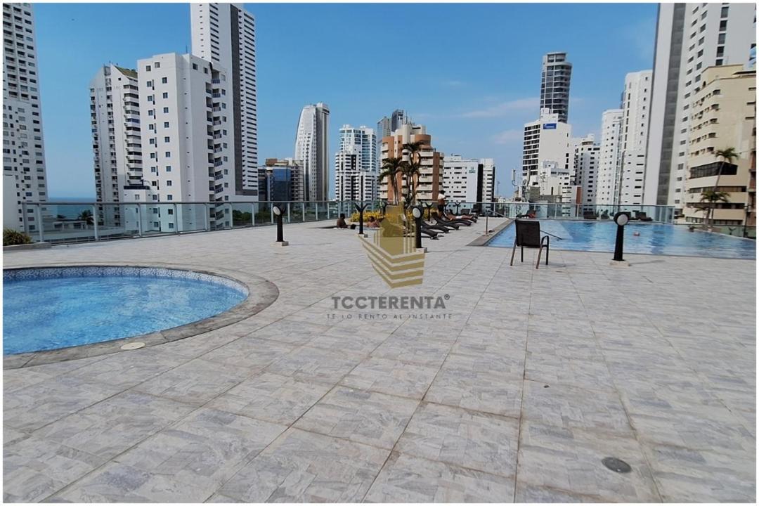 Apartamento Edificio Nuevo De Lujo Bocagrande Cartagena