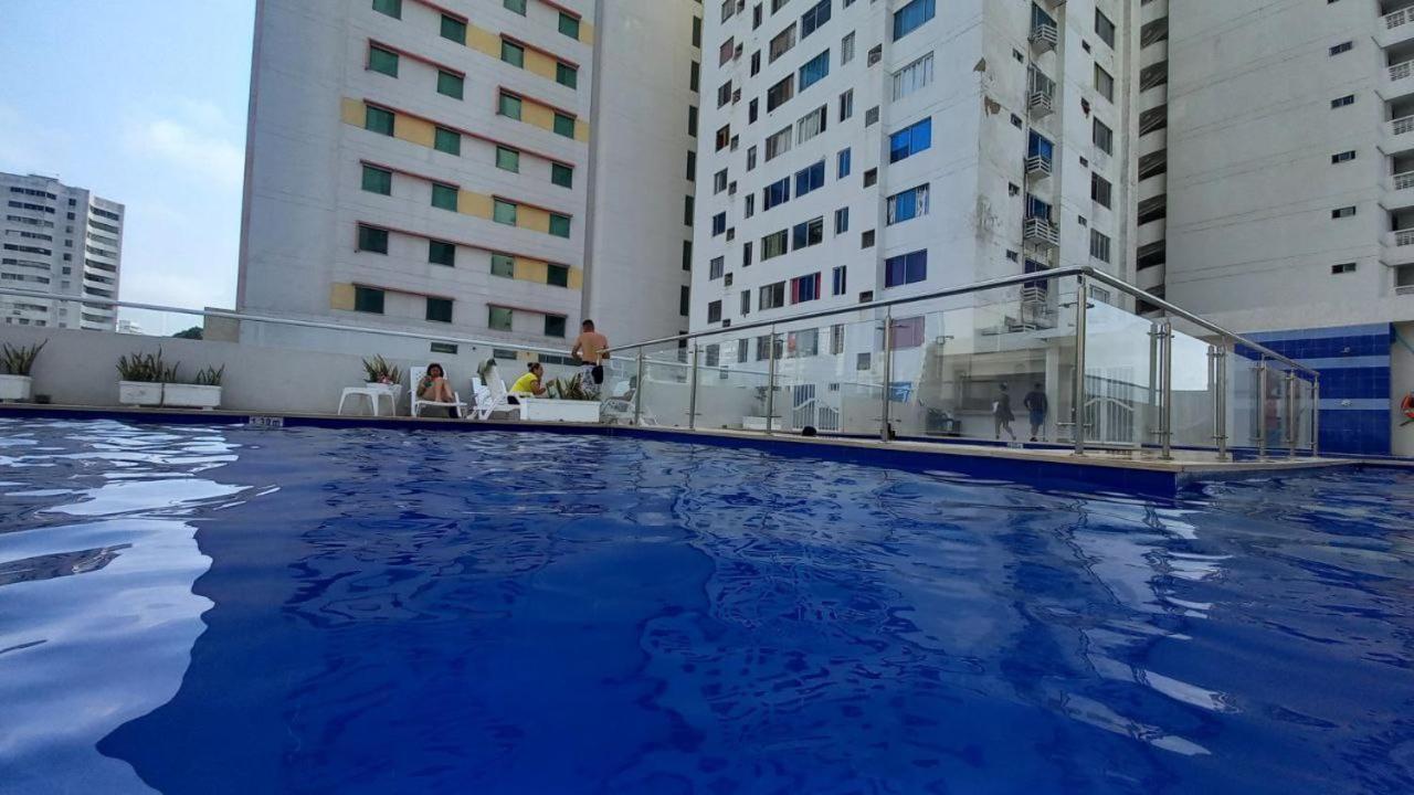 Piso 12 Cerca A La Playa, Piscina, Wifi, Ac Apartamento Cartagena