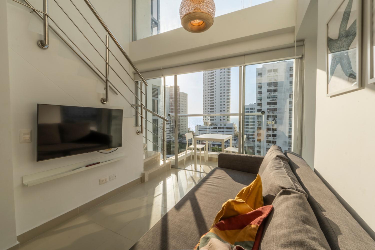 Luxury Duplex With Pool, Sunset Views, & Comfort Apartamento Cartagena