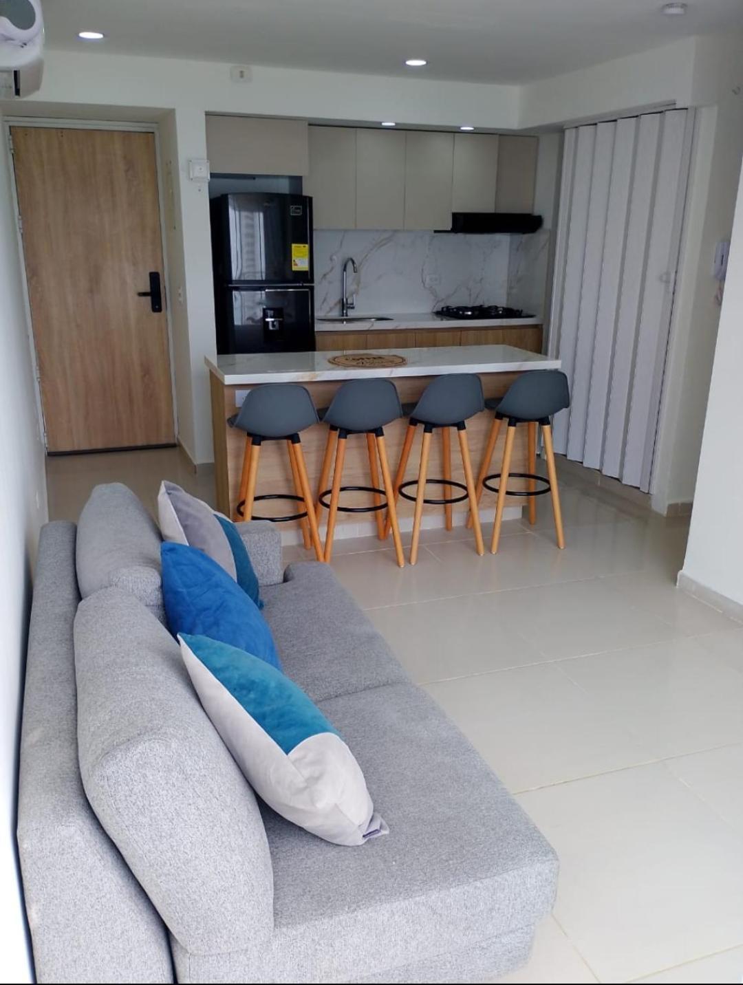 Apto Moderno, Vista Al Mar, 3 Hab, Cerca Playa Apartment
