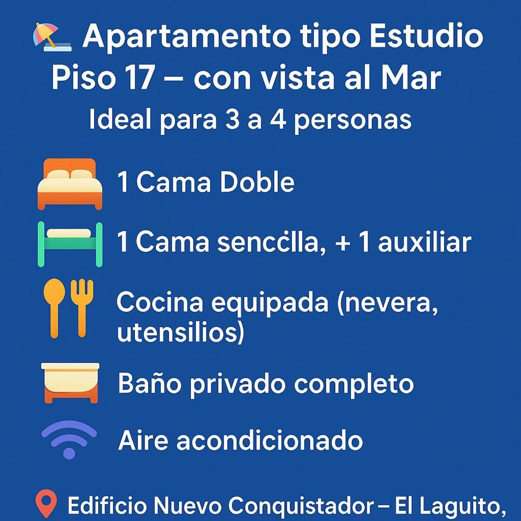 Apartamento Estudio Vista Magica - Piso 17 *
