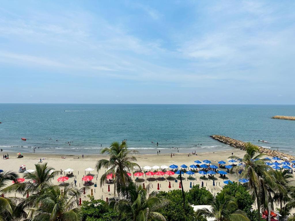 Espetacular Vista Mar Y Playa Apartamento Cartagena