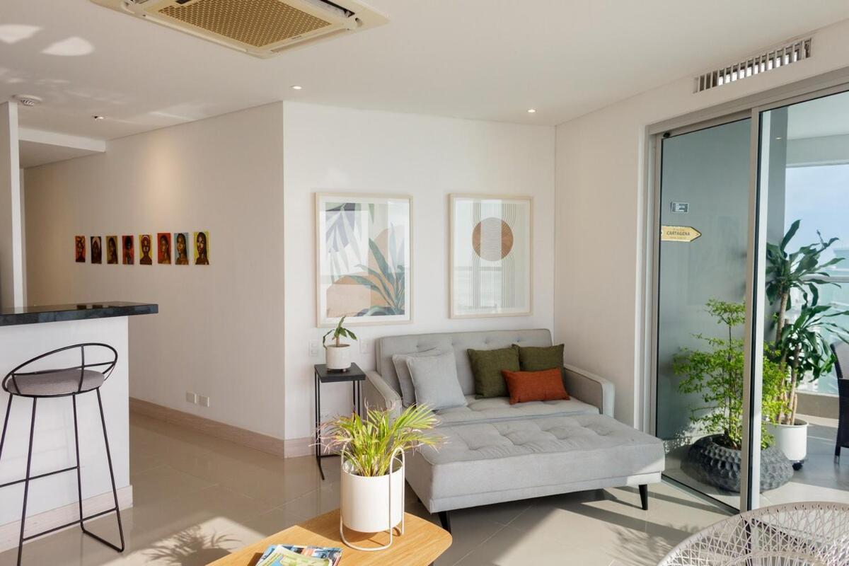 Espectacular Apto De 2 En Edificio Murano Elite Apartamento Cartagena