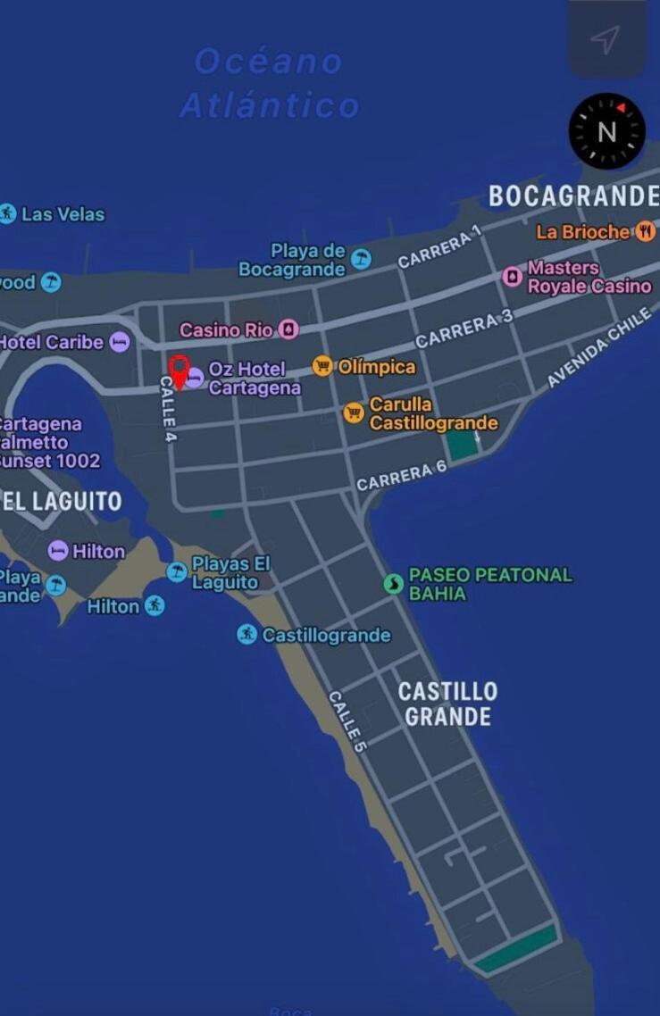 Apartment Un Hermoso Con Vista Al Mar En Bocagrande Cartagena