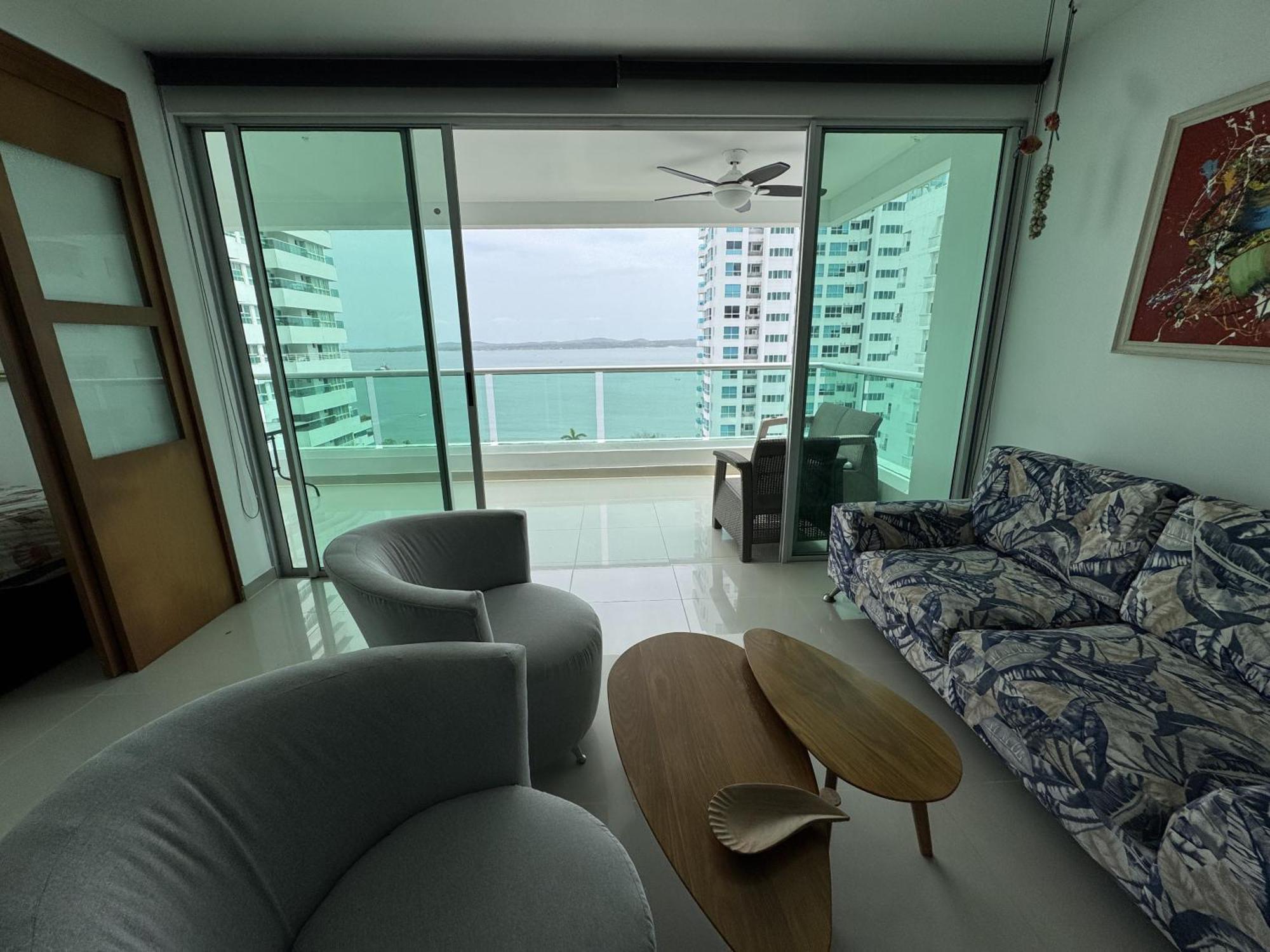 Apartamento En Con Vista Al Mar Cartagena