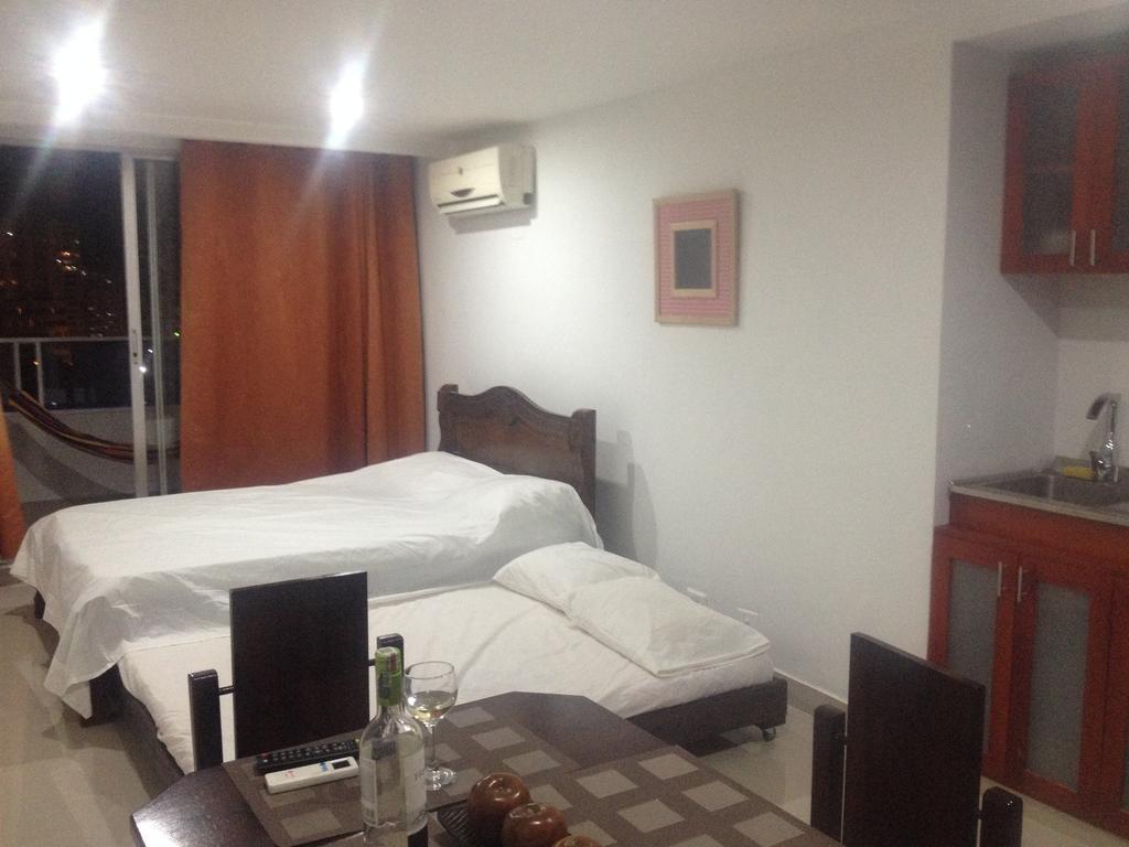 Aparta-estudio De Lujo 904 Frente Al Mar Apartamento Cartagena