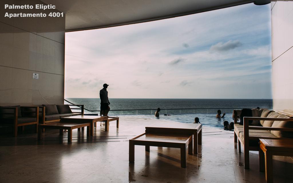 De Lujo-palmetto Eliptic Playa Panoramico Apartamento Cartagena