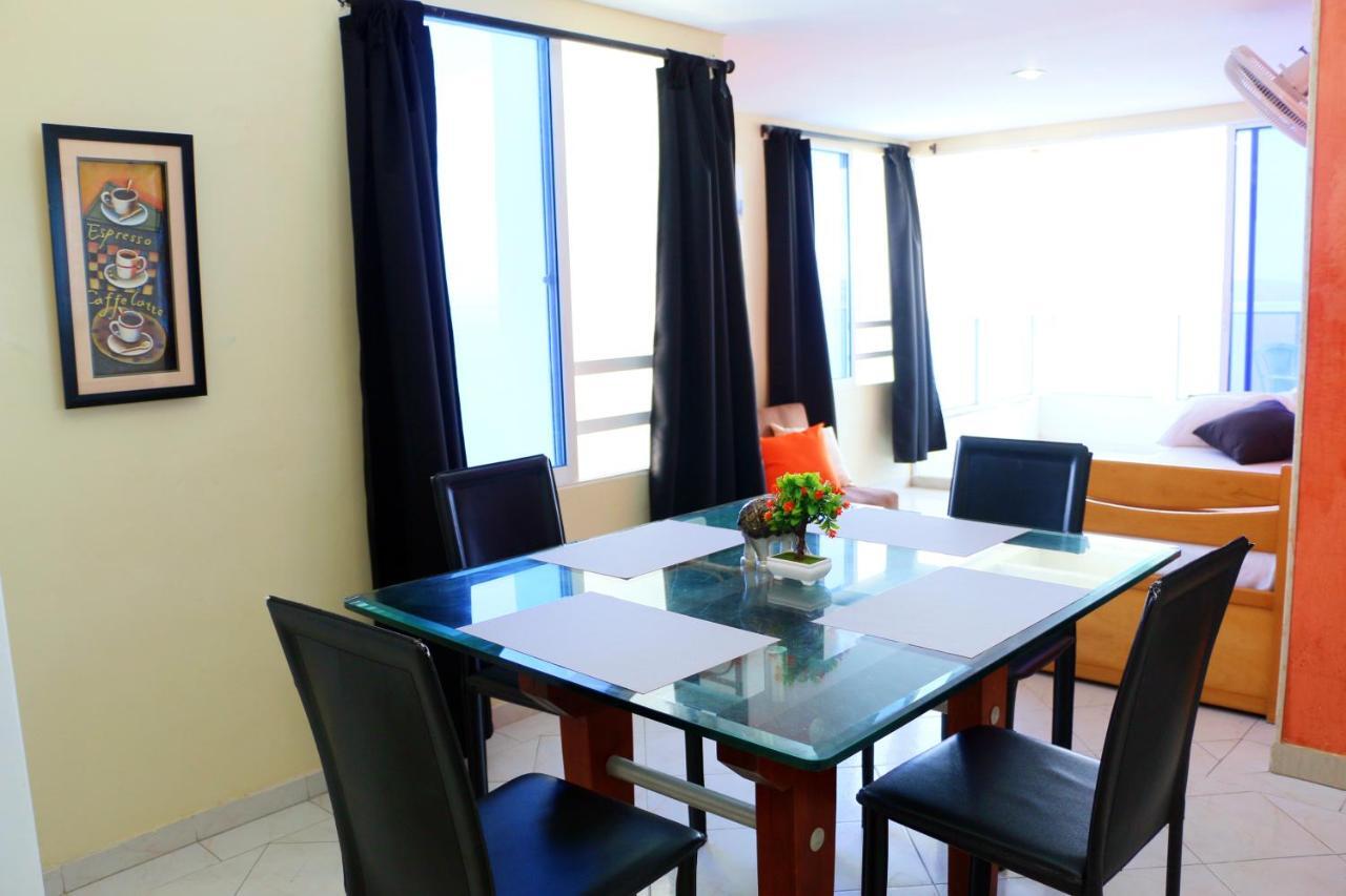 Apartamento En Piso 19 1c19 Balcón Con Vista Al Mar Su Aire Acondicionado E Internet Wifi Apartamento Cartagena