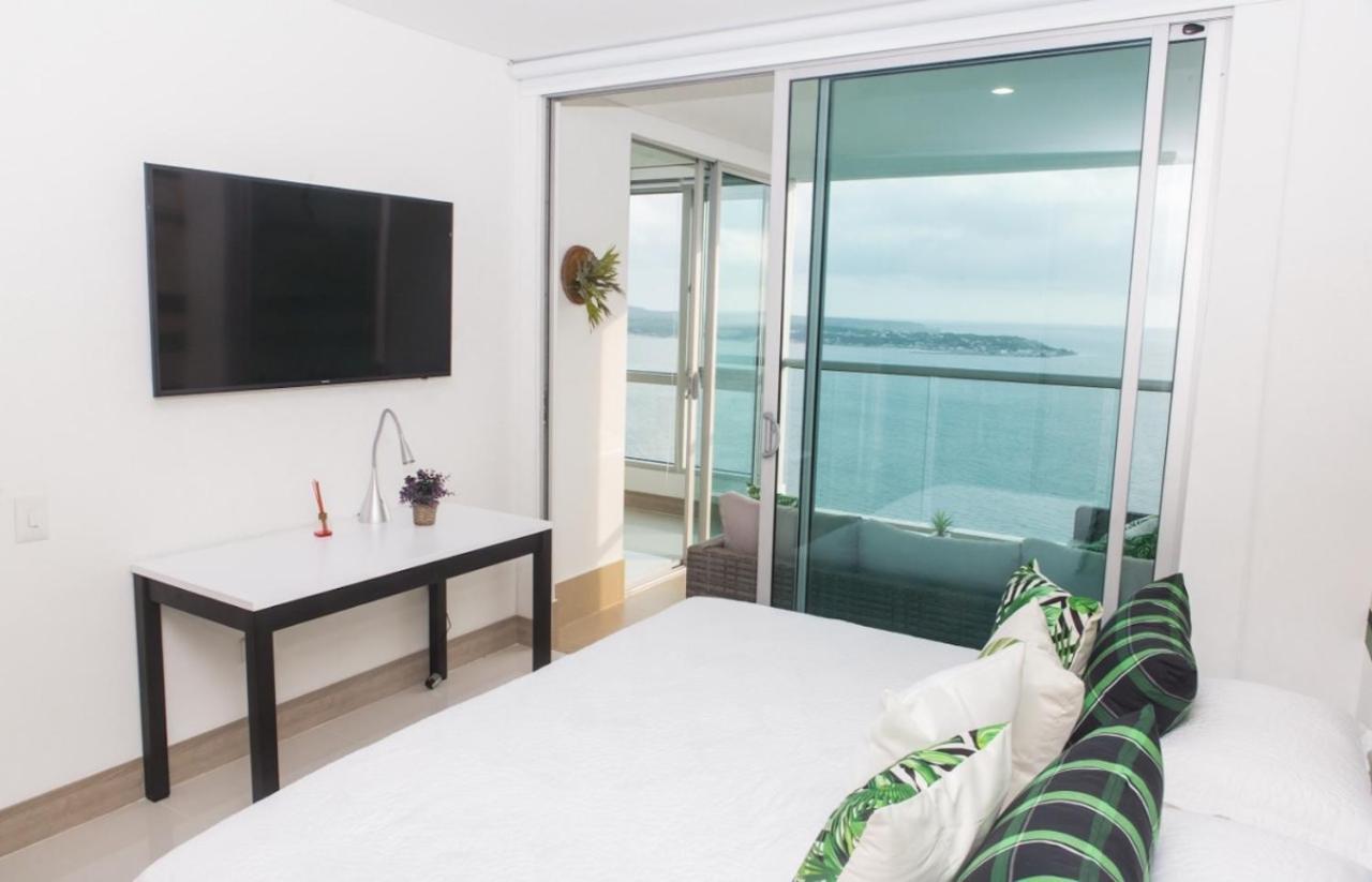 Modern 1br Wifi Breathtaking Oceanviews By Huespedia Apartment Cartagena