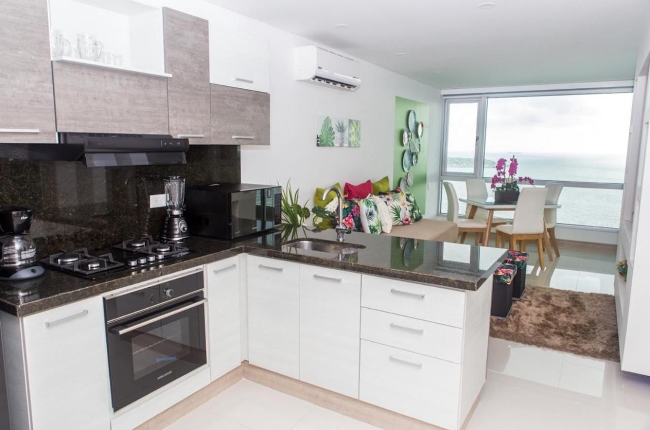Modern 1br Wifi Breathtaking Oceanviews By Huespedia Cartagena