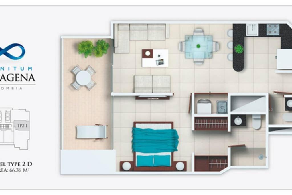 1bd Amazing View-modern Apt-luxury Building Apartment
