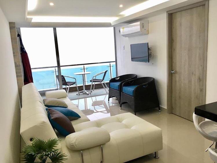 807 Moderno En El Laguito, Vista Al Mar * Cartagena