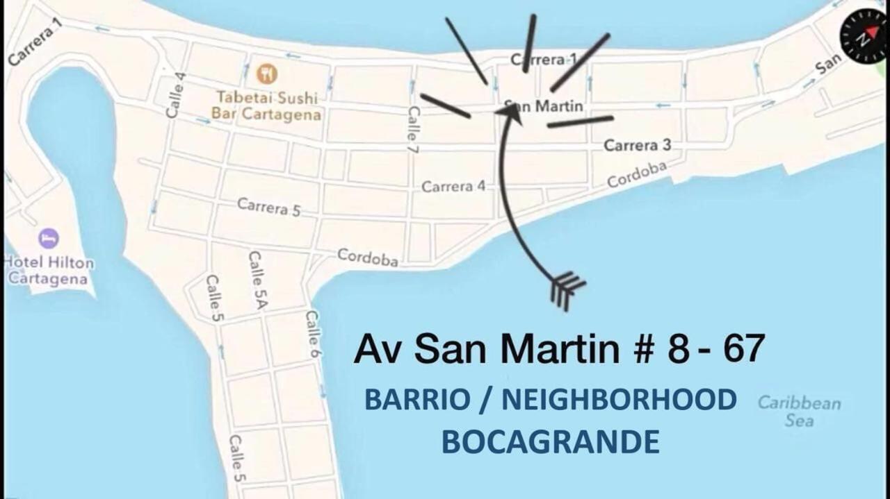 White Bocagrande - Delfines Apartment Cartagena