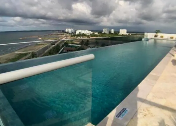 Apartamento Con Piscina Para Familias En Cielo Mar Cartagena