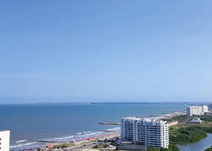 Apartamento Acogedor, Piso 31, Vista A Playa Marbella