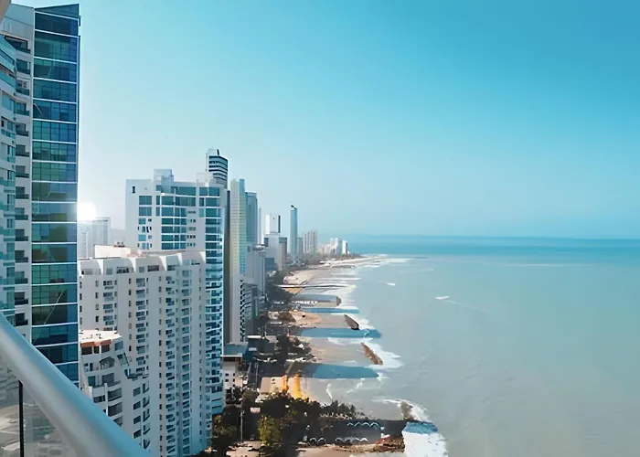 Lujoso Apto Piso 26 Con Vista Al Caribe
