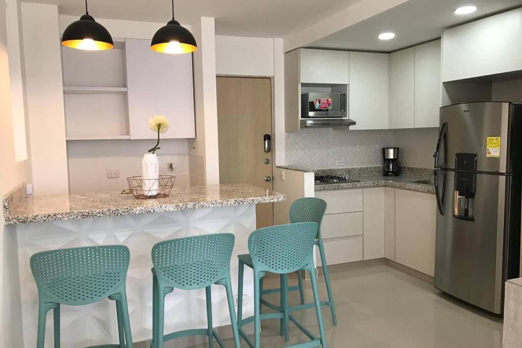 Apartamento Apto Con Vista Al Mar Caribe Cerca De Todo!!!