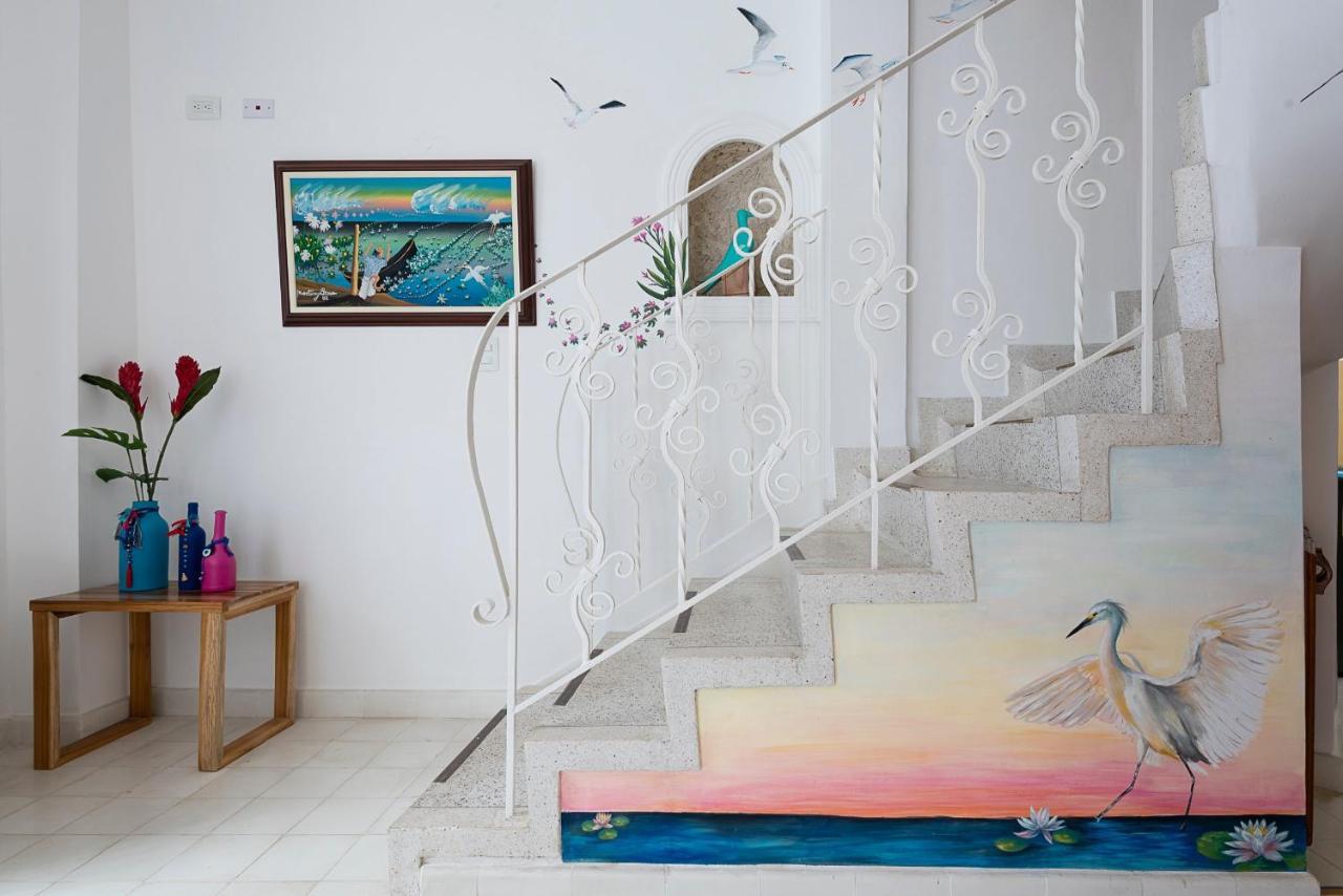Сasa de vacaciones La Casita Azul Cozy Colonial House At Centro Historico With Rooftop And Jacuzzi Cartagena