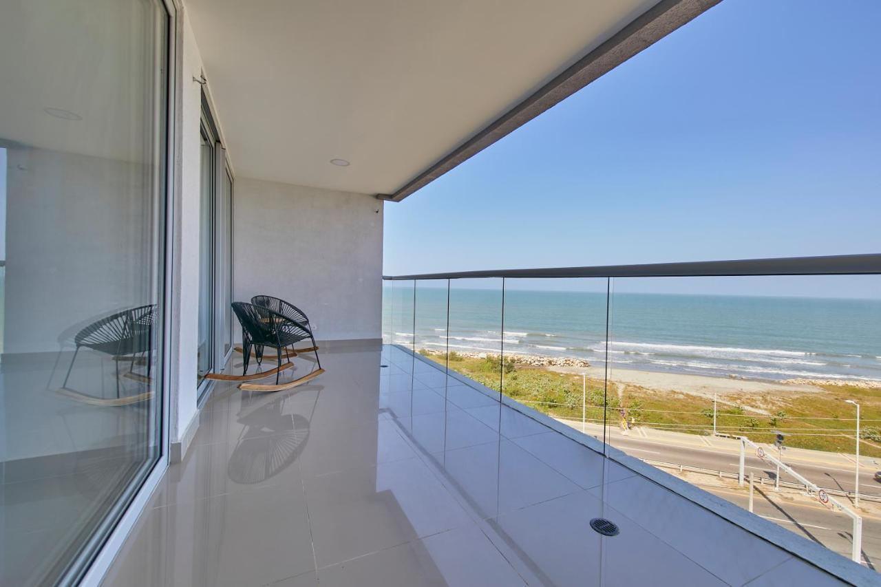 Artsy Oceanview W Incredible Rooftop Pool Apartment Cartagena