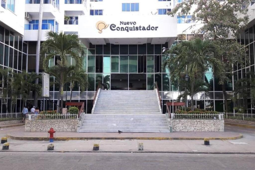 Con Vista Al Mar, A Cuadra De La Playa. Piso 16 Apartamento Cartagena