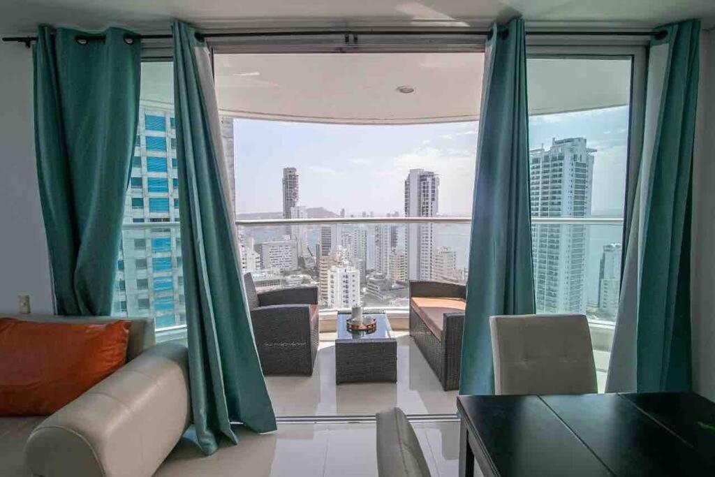 Bocagrande Vista Al Mar Piso 31 Cartagena
