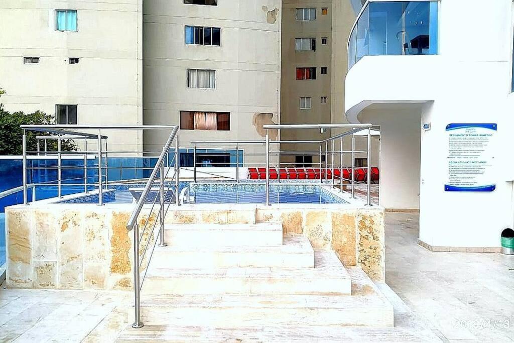 Luxury On The Sea Poseidon Ac/hot Watter Apartamento Cartagena