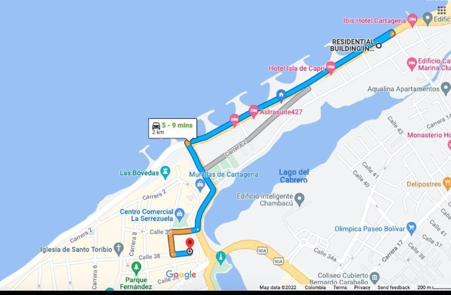 Apartamento Frente A La Playa Y Cercano Centro Histórico * Cartagena