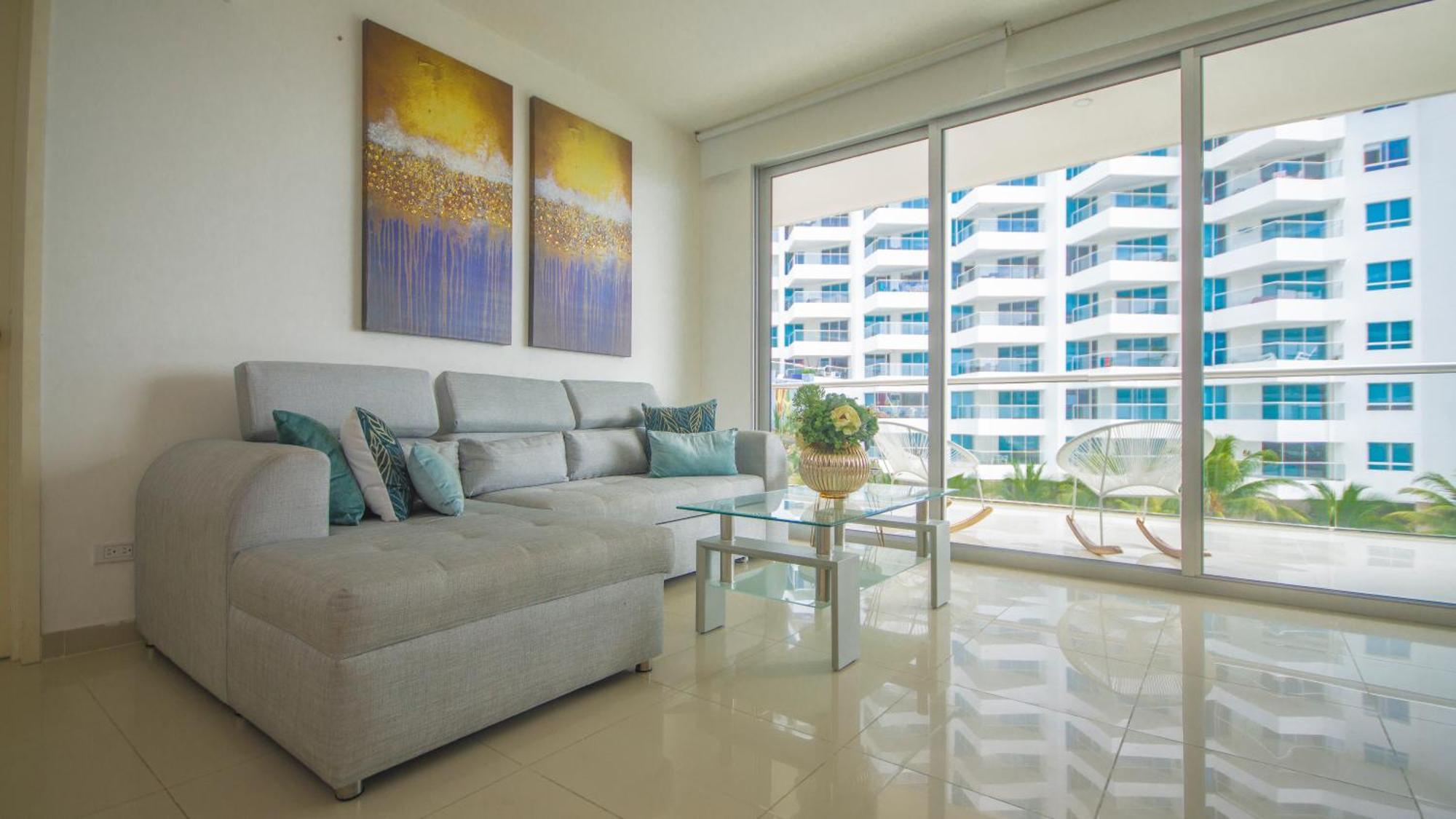 Apartamento Con Vista A La Playa En Morros