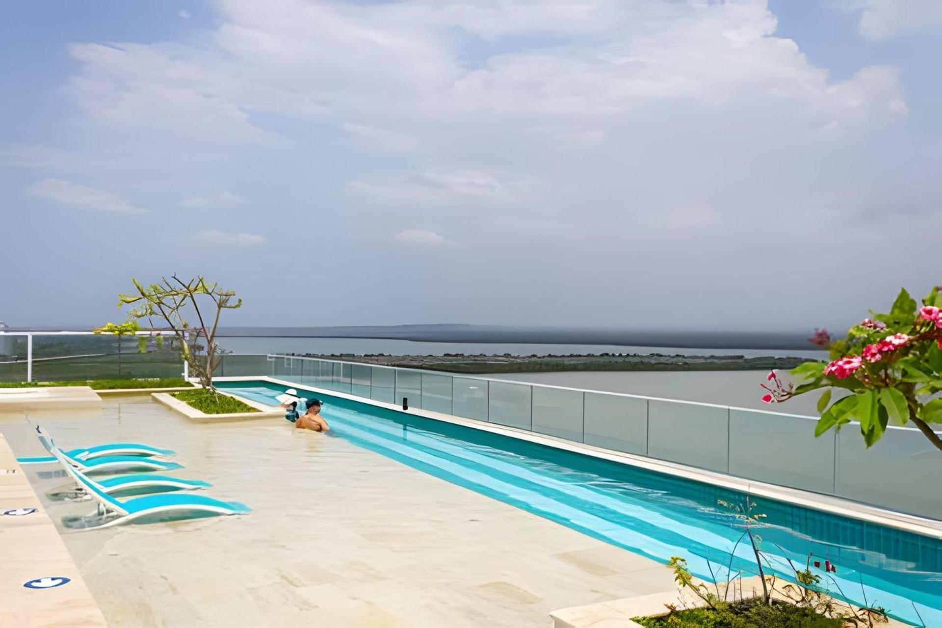 Apartment 1 Frente A Playa De Morros. Piscina Cartagena