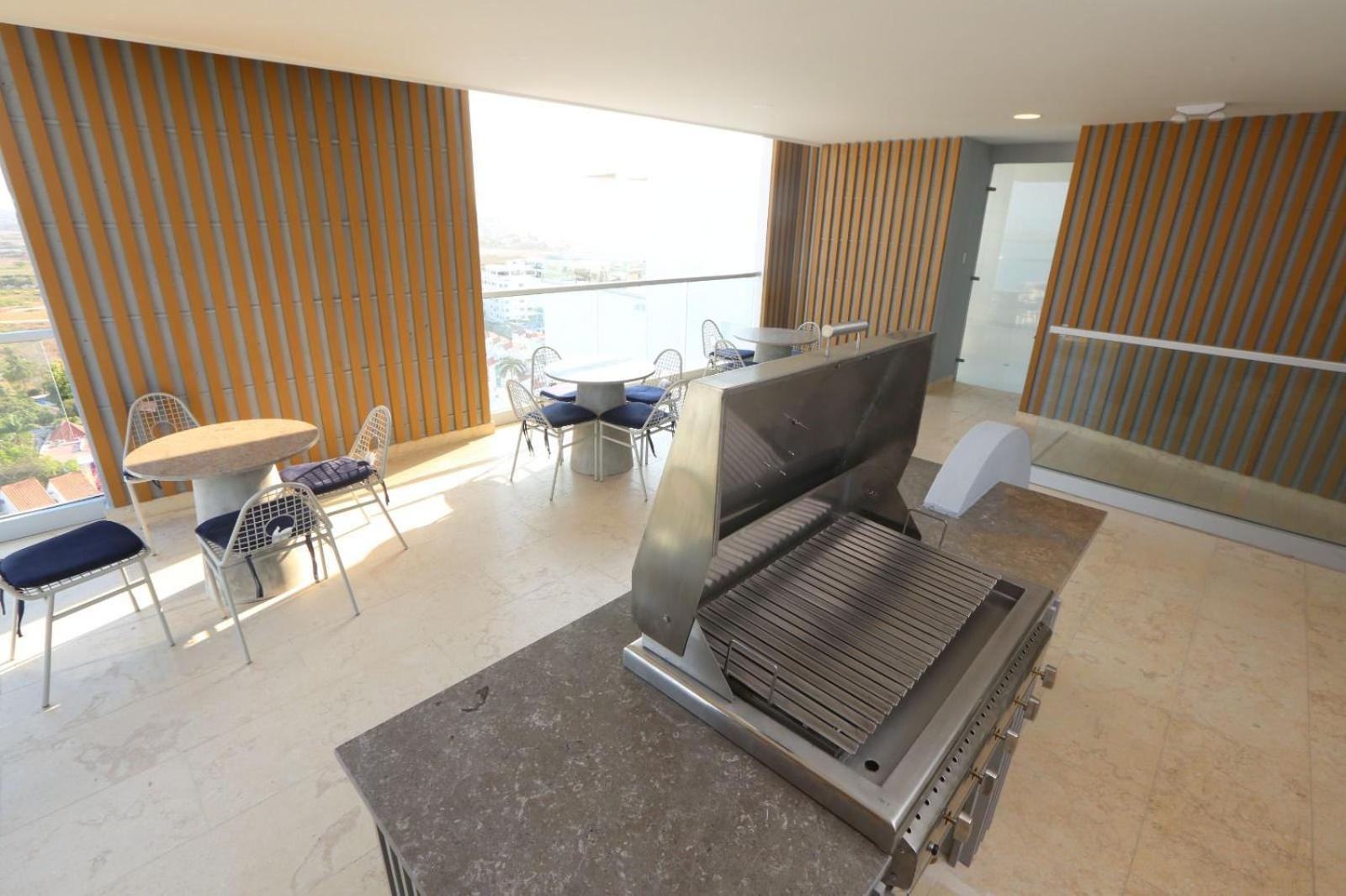 Apartamento De Lujo Frente Al Mar Con Piscina Cartagena
