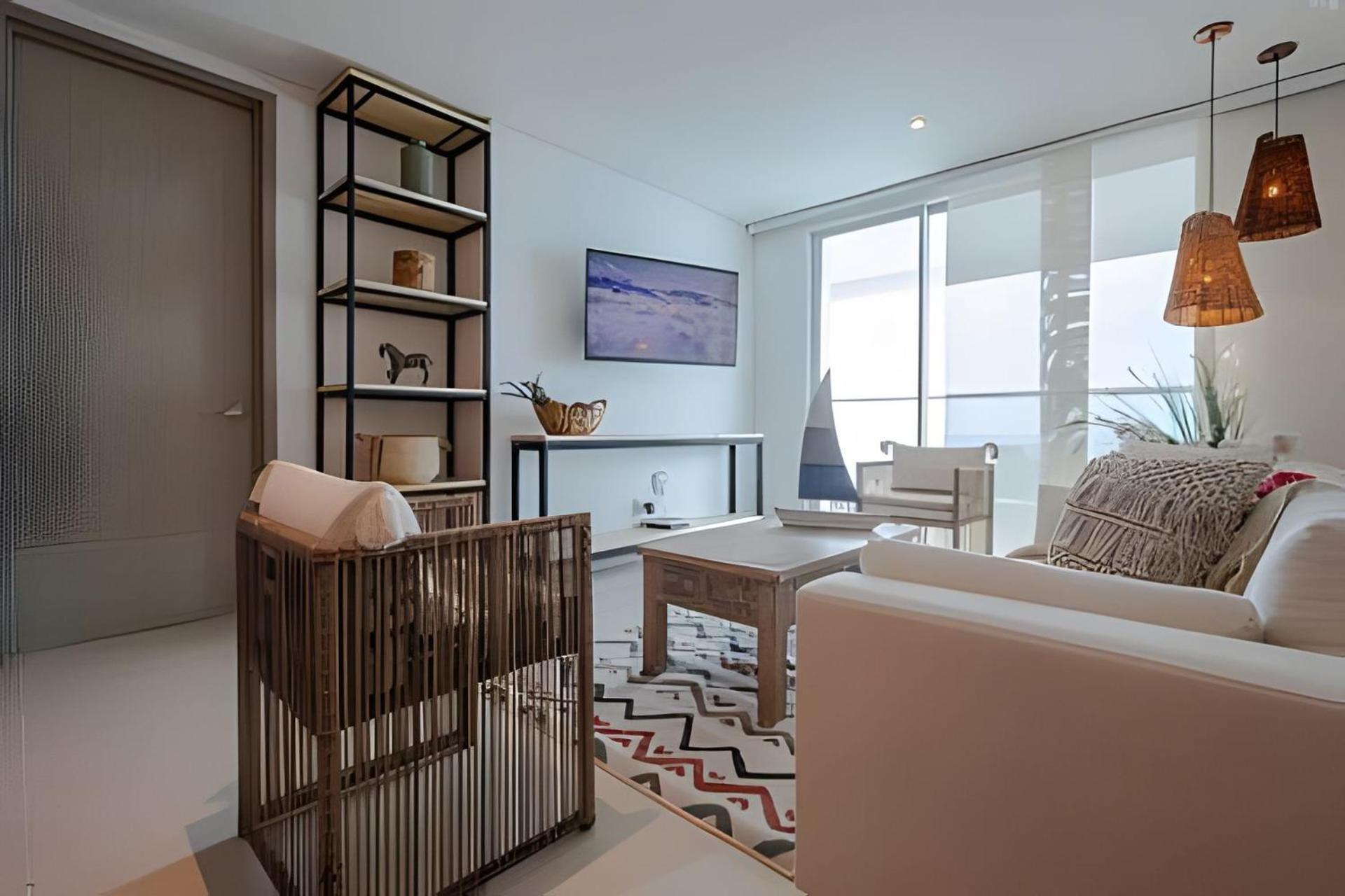 Laurdhomes Lujoso Apto Piso 28 Frente Al Mar, 2bth