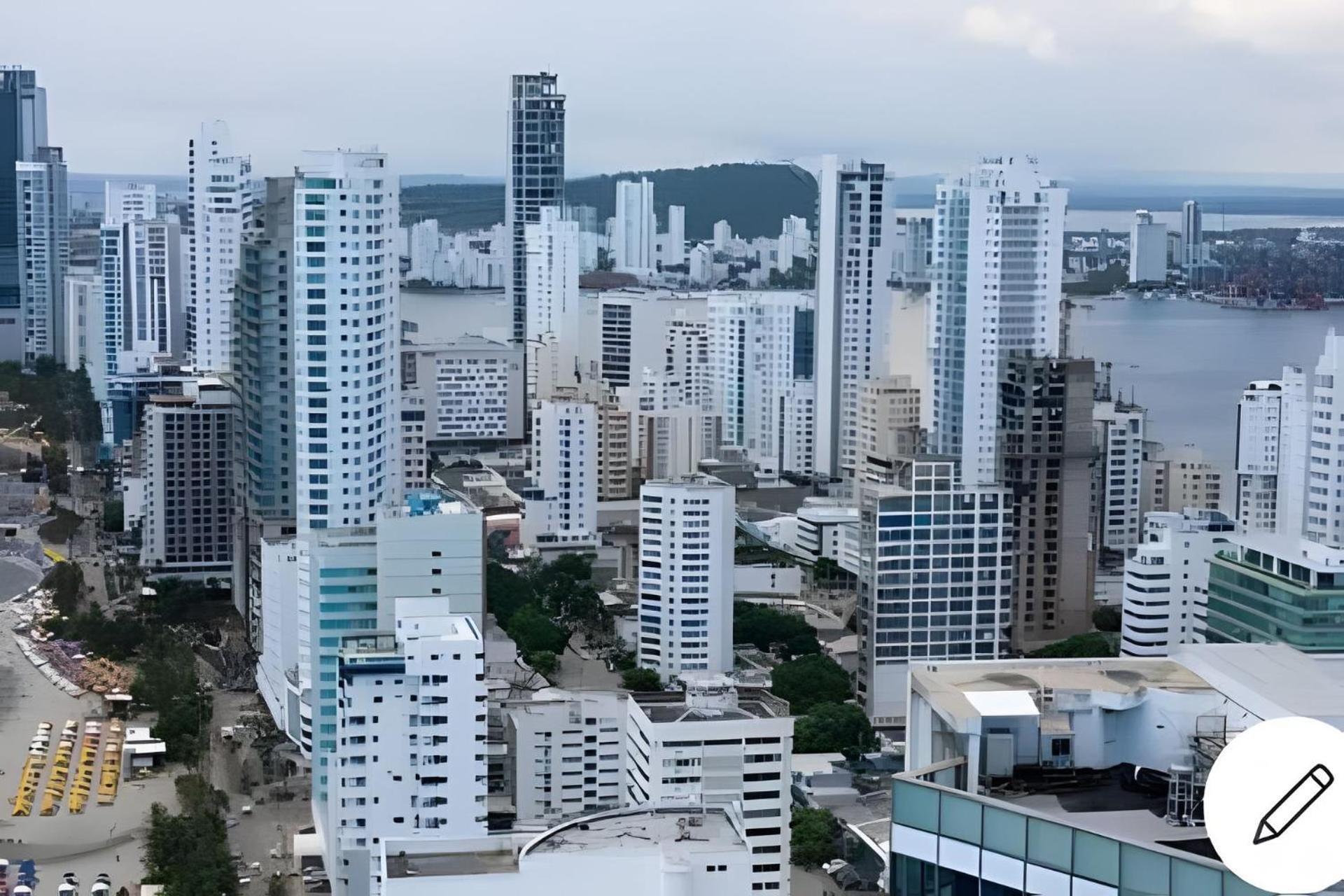 Apartamento Laurdhomes Palmetto Floor 32, Sea View, 3hbt Cartagena
