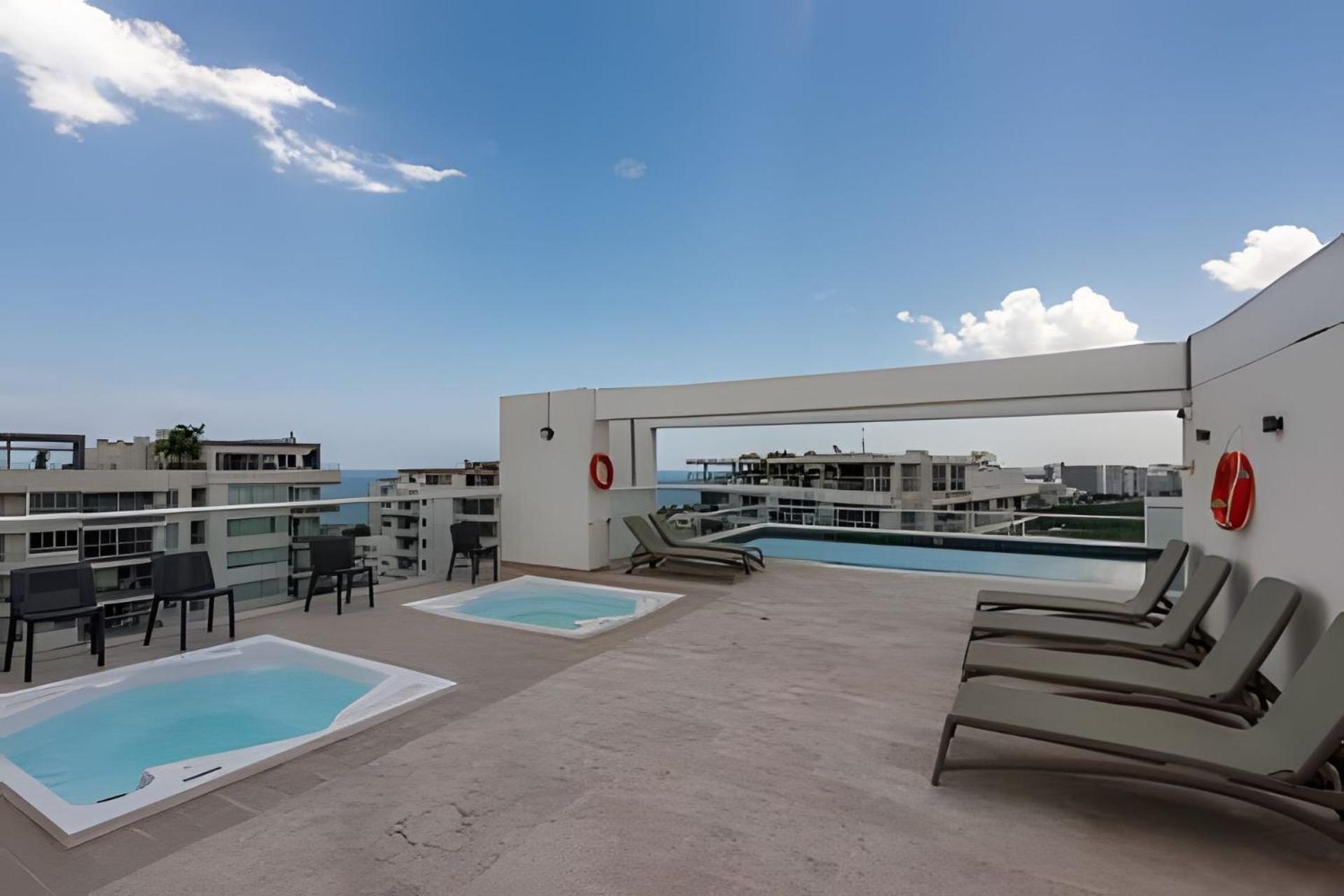 Moderno Apto 1 Alcoba, Piscina Y Cerca De La Playa Apartamento
