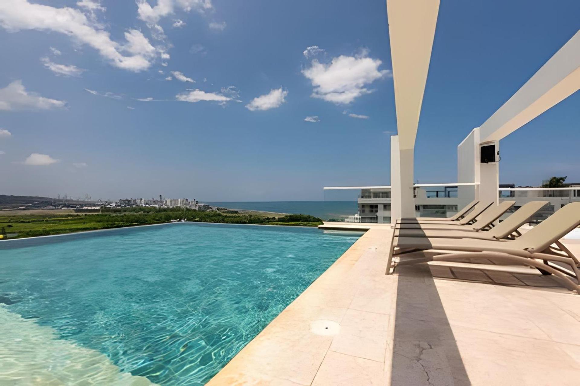 Moderno Apto 1 Alcoba, Piscina Y Cerca De La Playa * Cartagena
