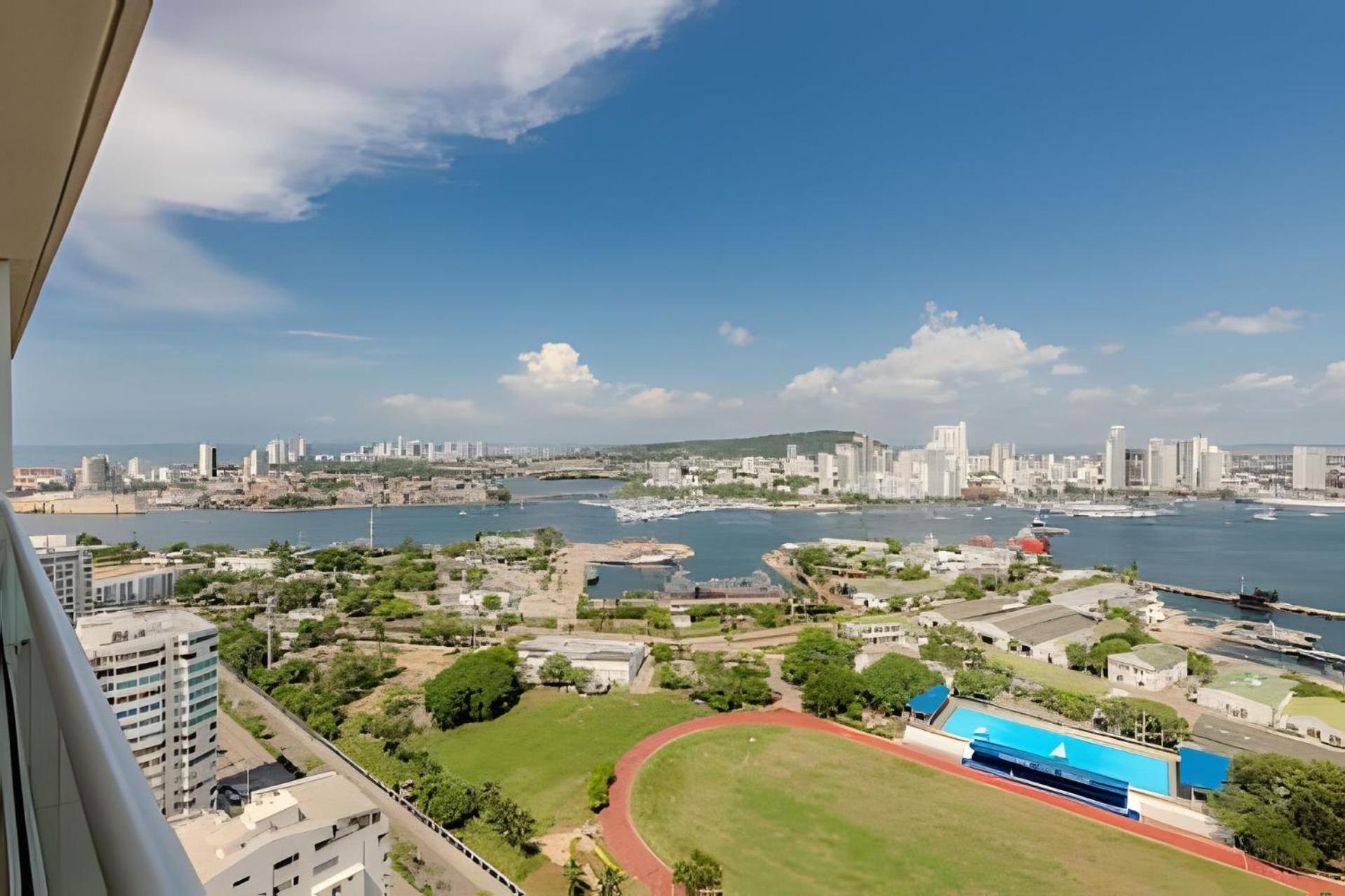Luxury H2 Piso 19 / Sea Bay View & Historic Center Apartamento Cartagena