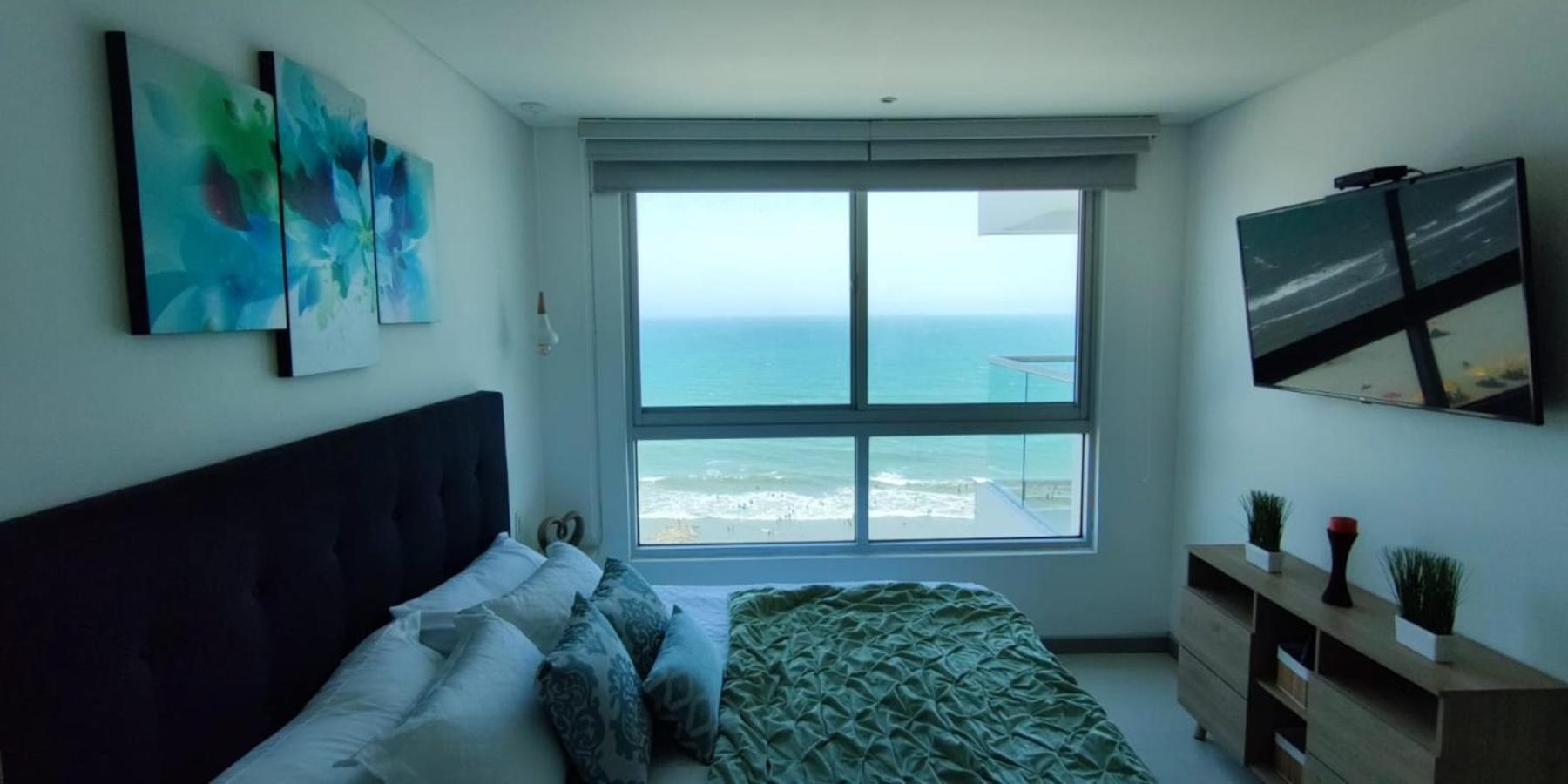 Palmetto Con Buena Vista Al Mar Apartamento *