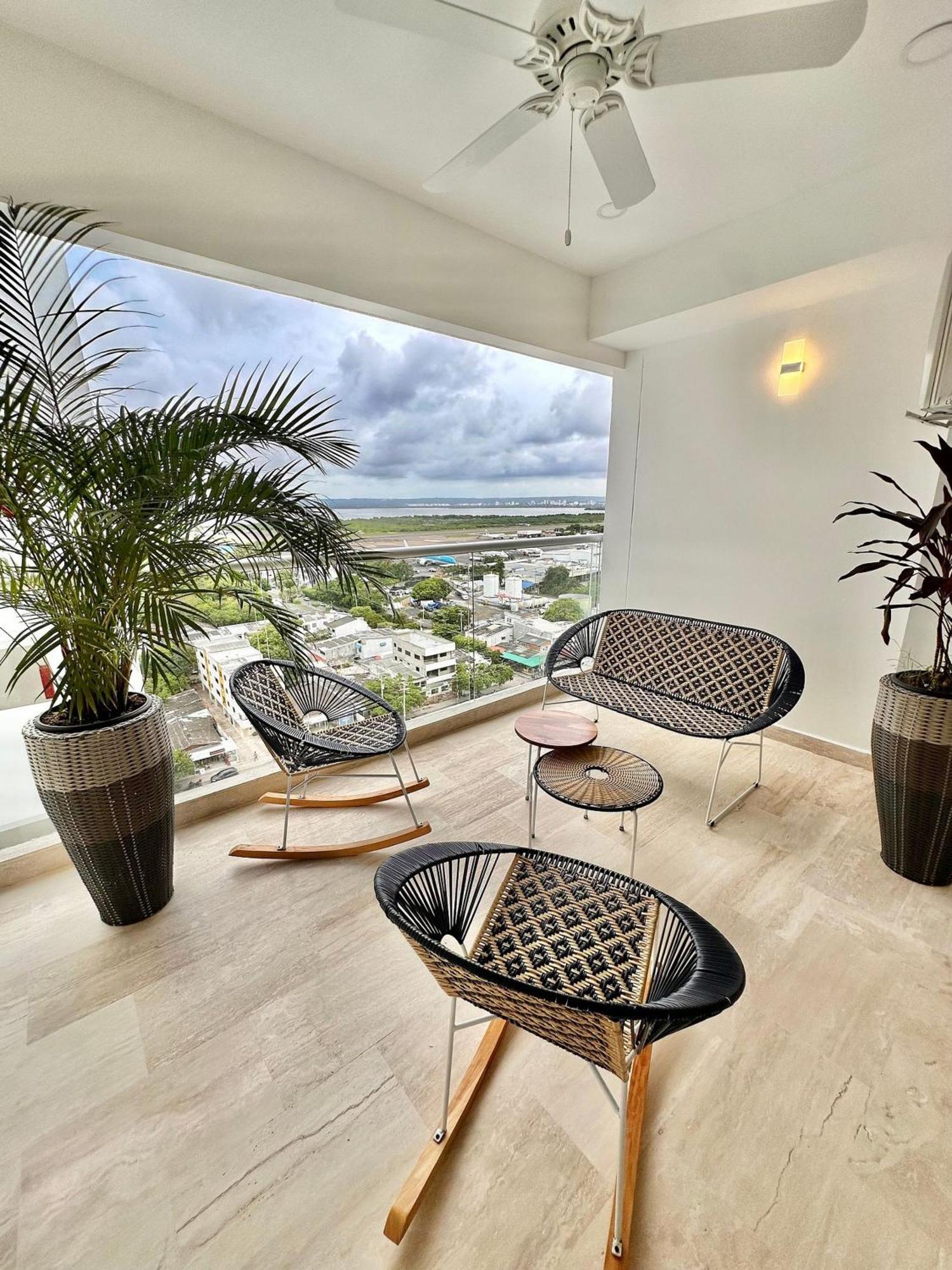 Apartamento Cb1445 Nueva Lujosa Piso14-vista Increible Cartagena