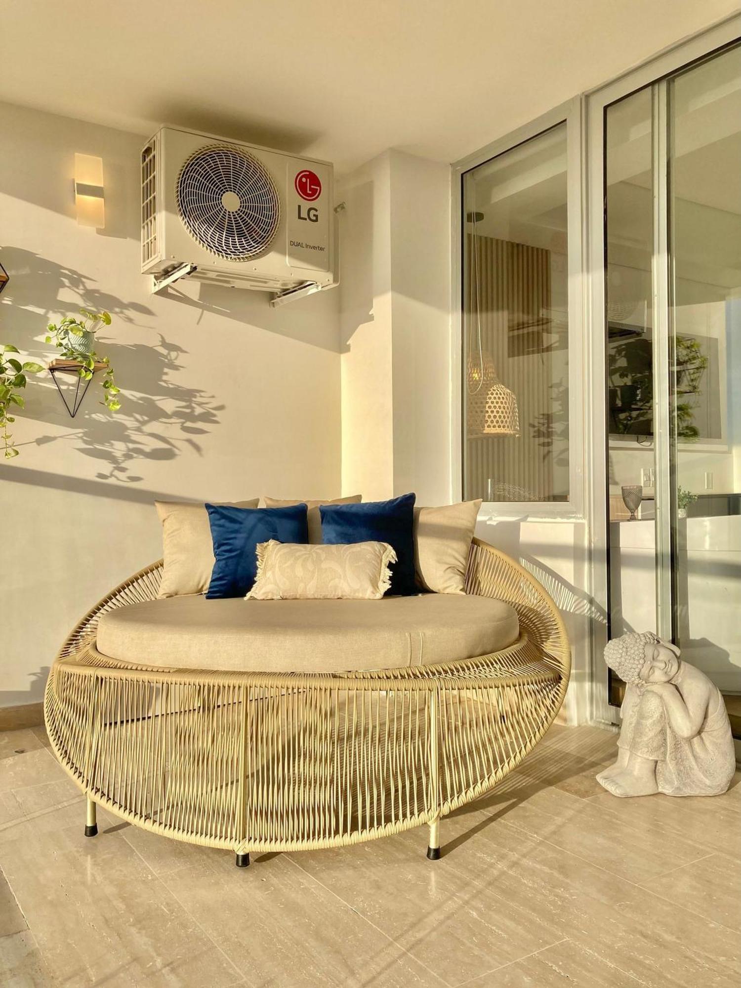 Apartamento Cb803 -relajante Tina Vista Al Mar-atardecer Cartagena