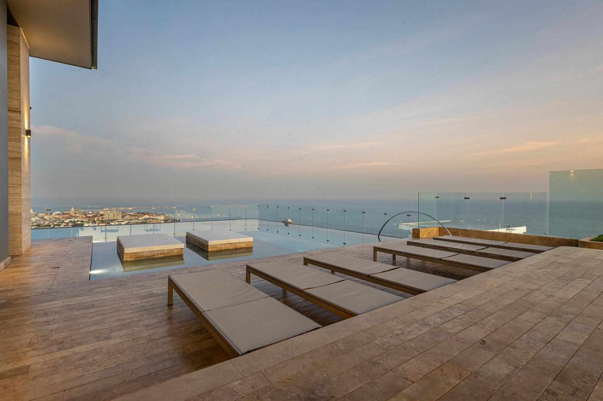 Apartamento Cabrero Centro Tropical - Con Vista Al Mar Cartagena