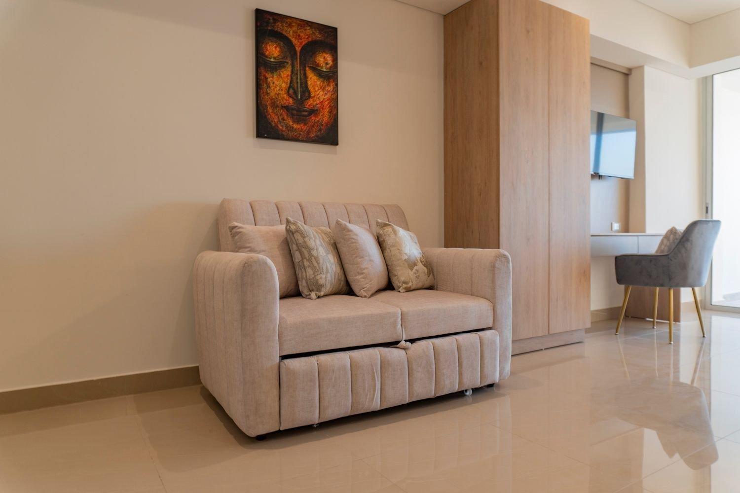 Apartamento Cb617 Acogedora Frente Al Mar - Aeropuerto