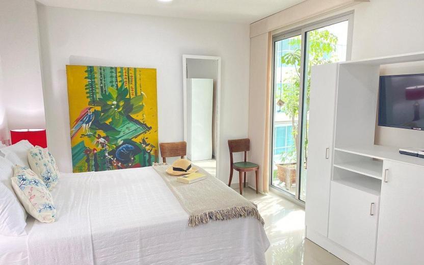 Direct Sea Access, Pools, 7 Min To Historic Center Mar Directo, Piscinas Y 7 Min Al Centro Apartamento Cartagena