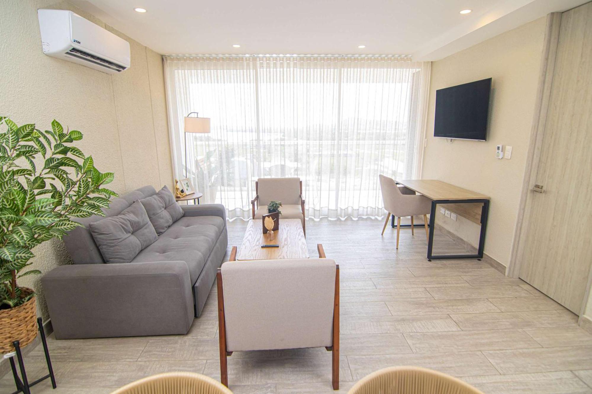 Apartamento New Great 1br In Cielo Mar Cartagena