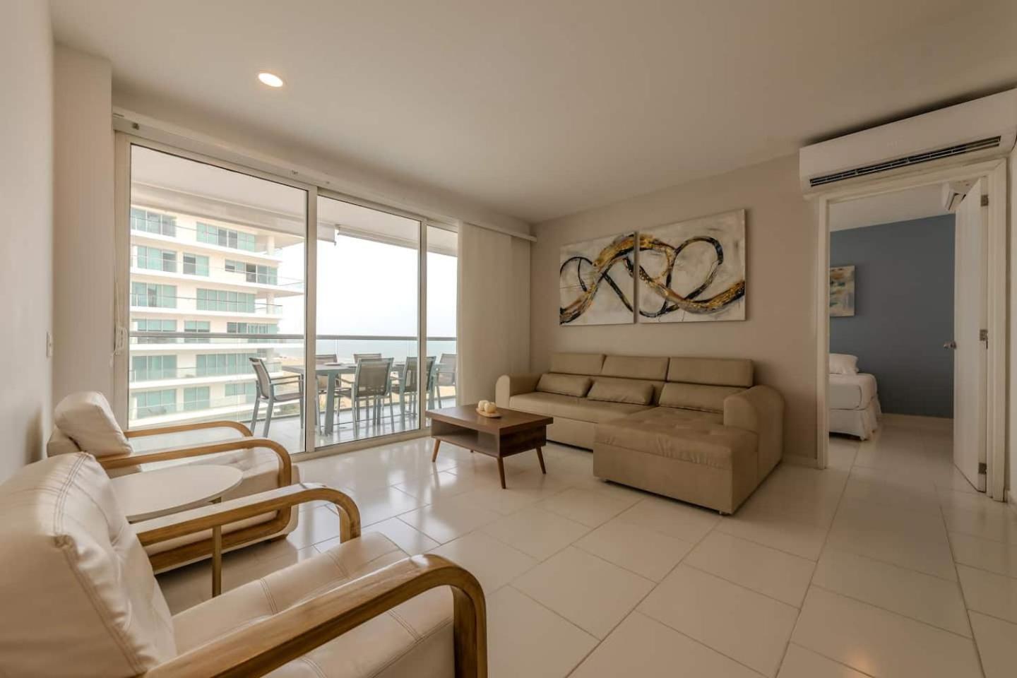 Spectacular - Ocean View - Beautiful Pools Apartamento Cartagena