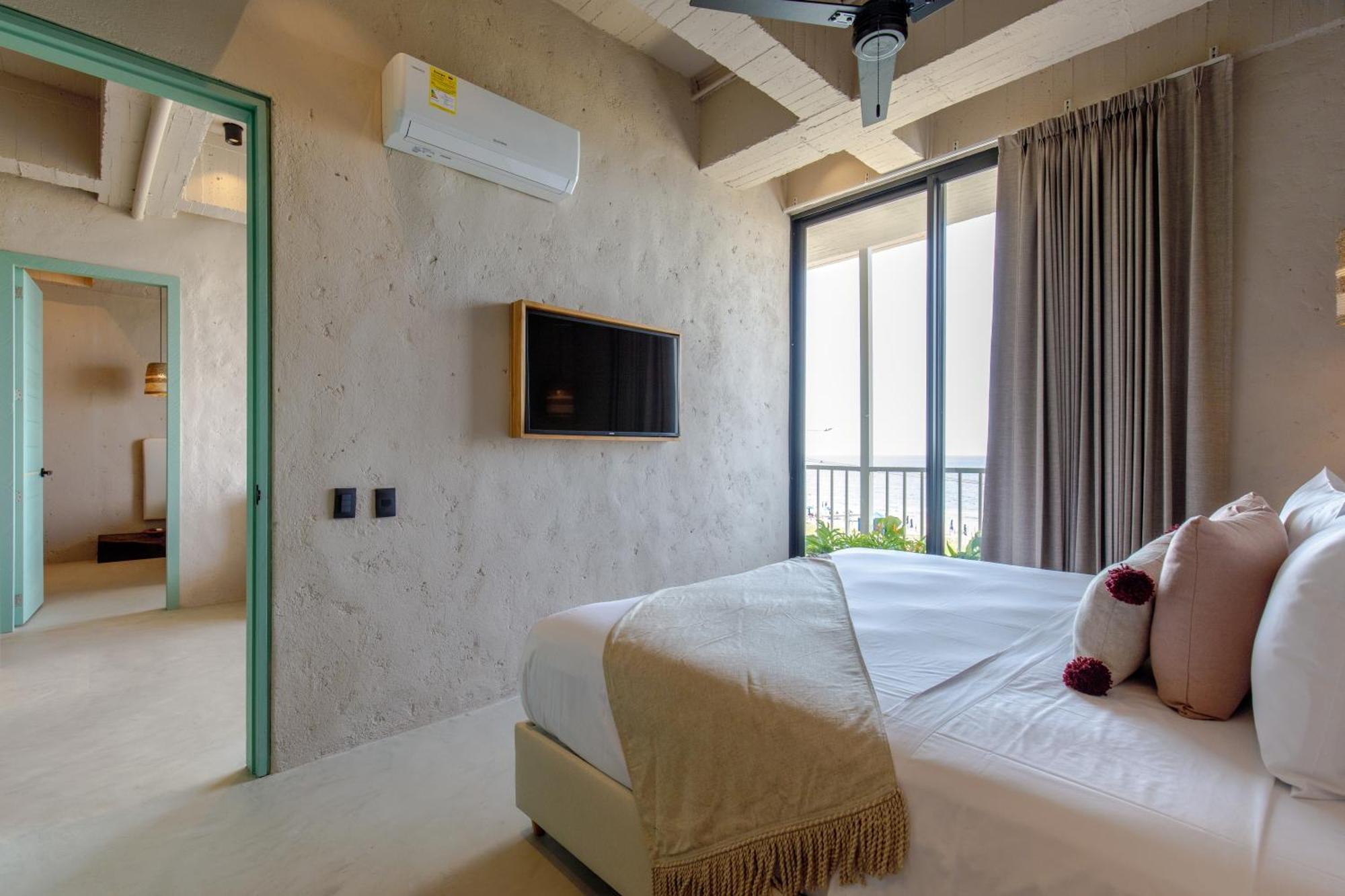 H-be9 Frente Al Mar Con Aire Acondicionado Y Wifi Apartahotel
