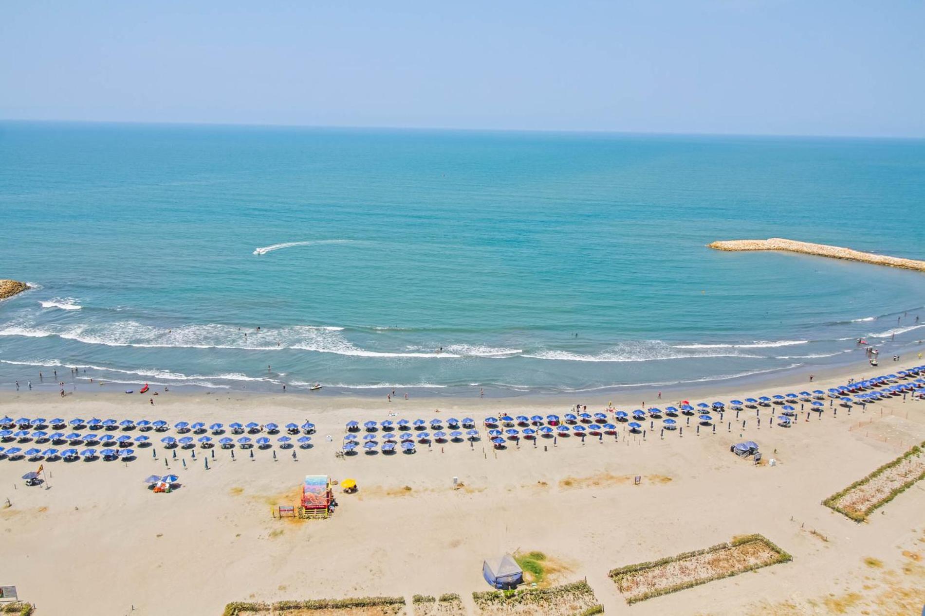 Vista De Lujo Al Mar Y La Bahia Apartamento