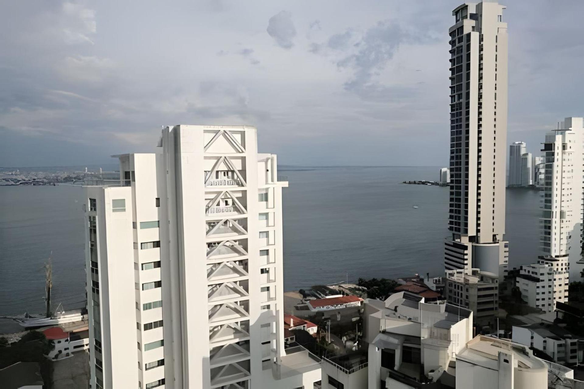 Apartamento Lujoso Apto Piso 26 Con Vista Al Caribe Cartagena