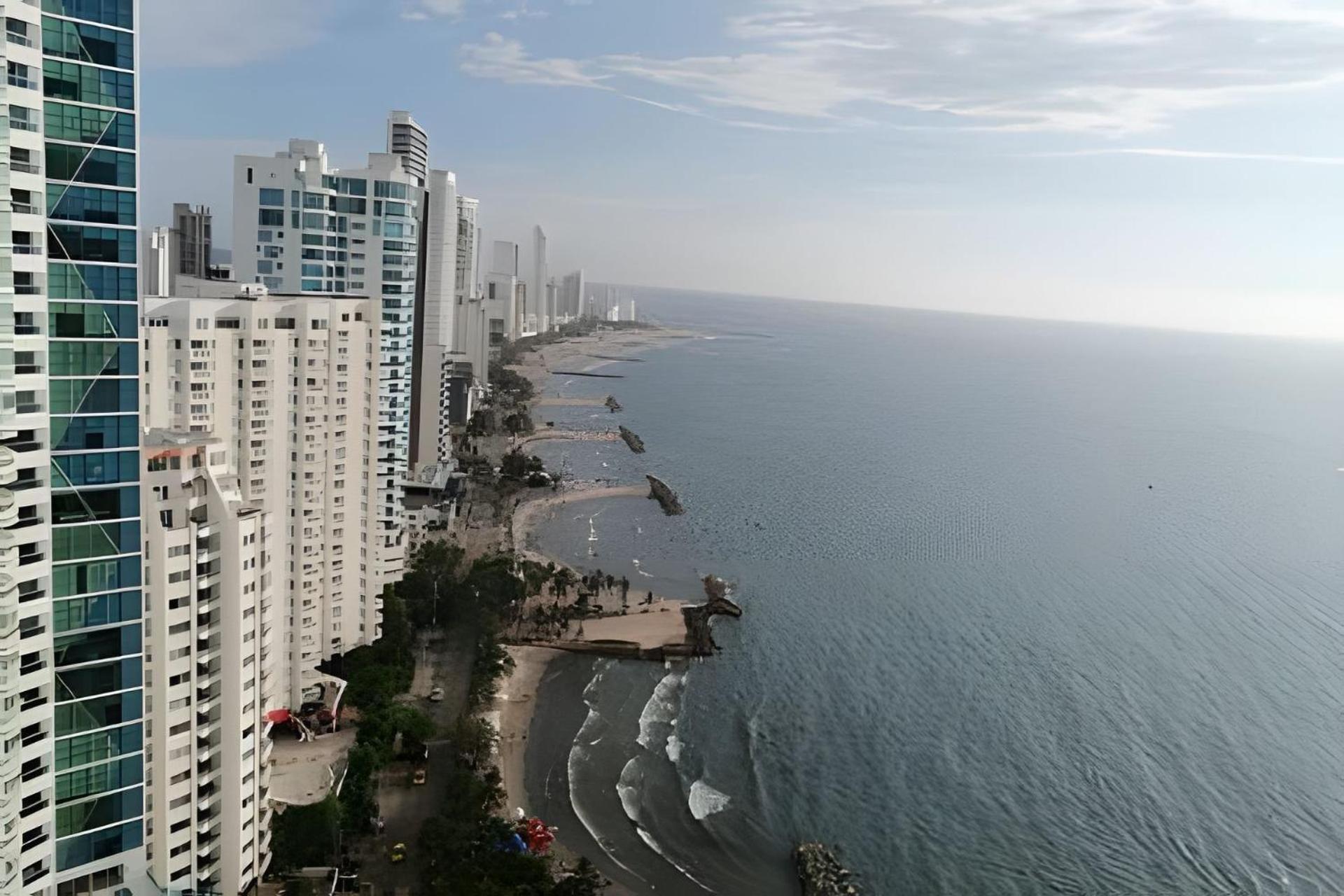 Lujoso Apto Piso 26 Con Vista Al Caribe Apartamento Cartagena