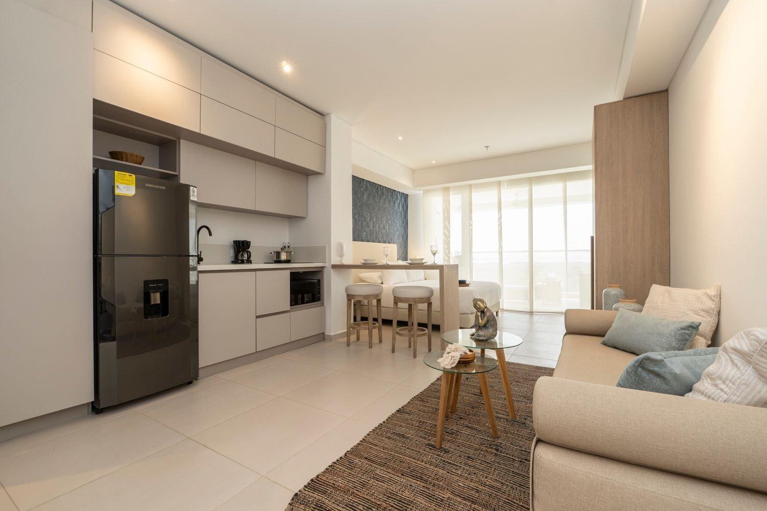 Apartamento Cb834 Vista Hermosa - Cama Queen Balcon Priv *